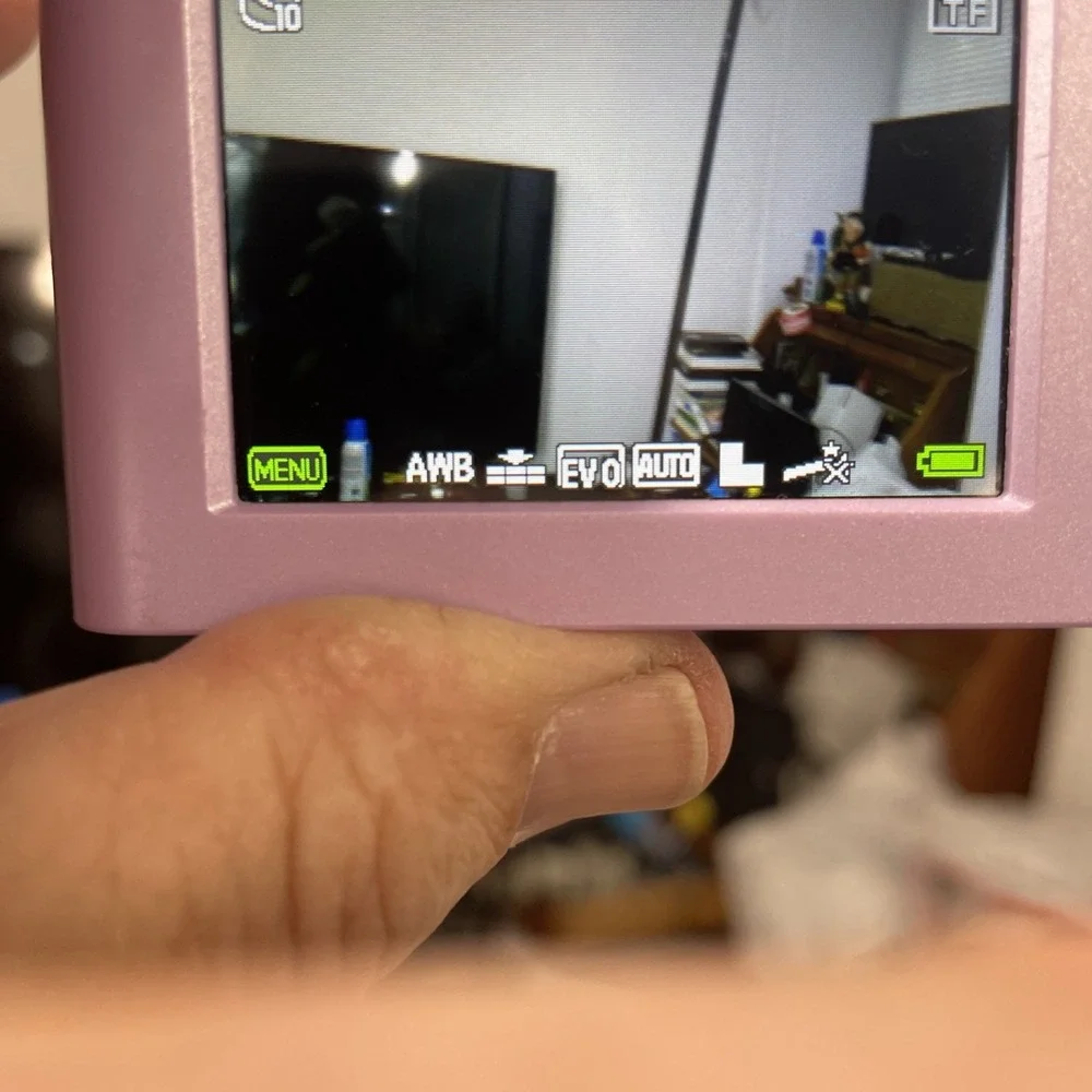 DC301 Digital Camera 48MP  16x Powerful Zoom Pink+Battery+Memory Card Included